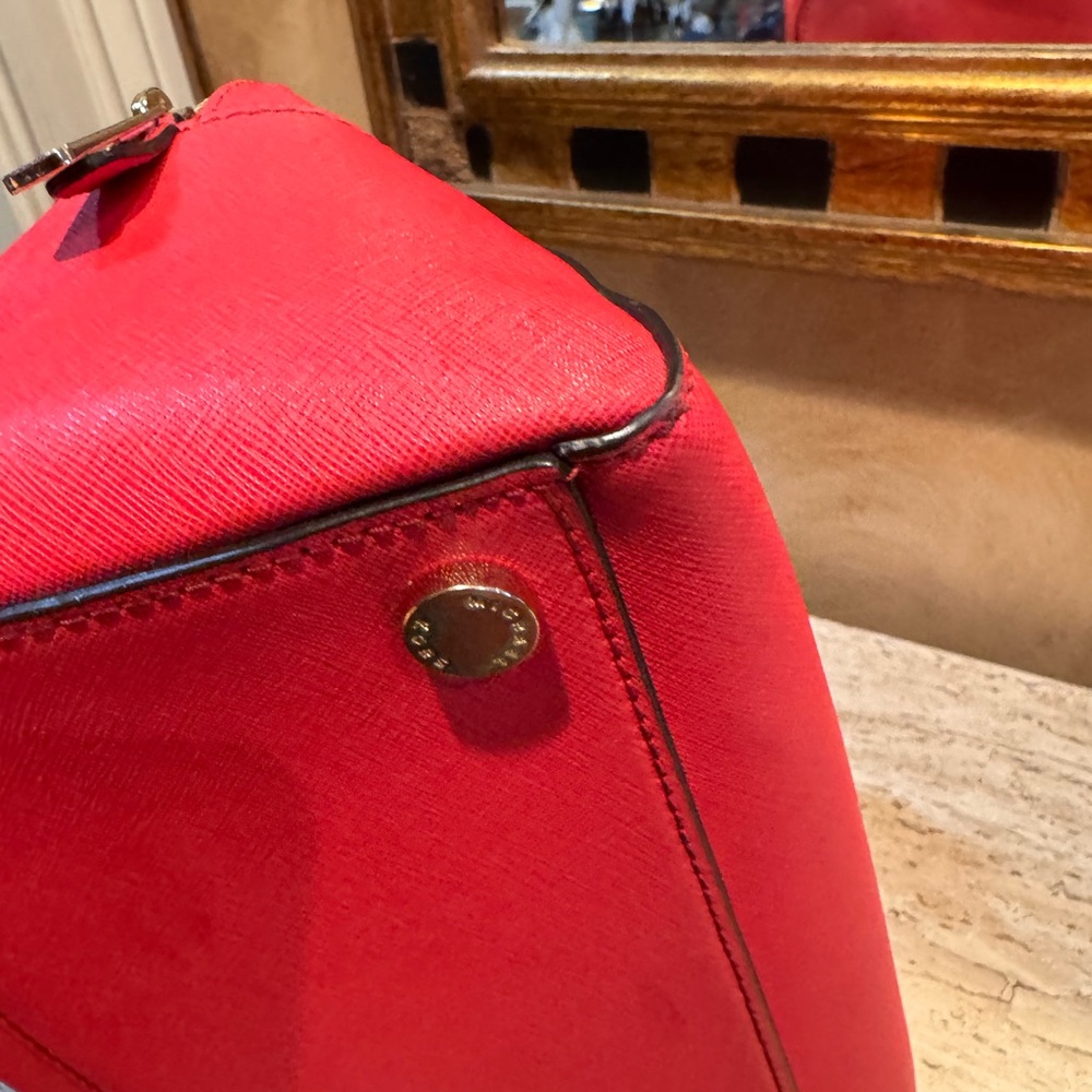 SOLD DO NOT BUY Michael Kors Salmon Satchel Bag - Picture 8 of 14